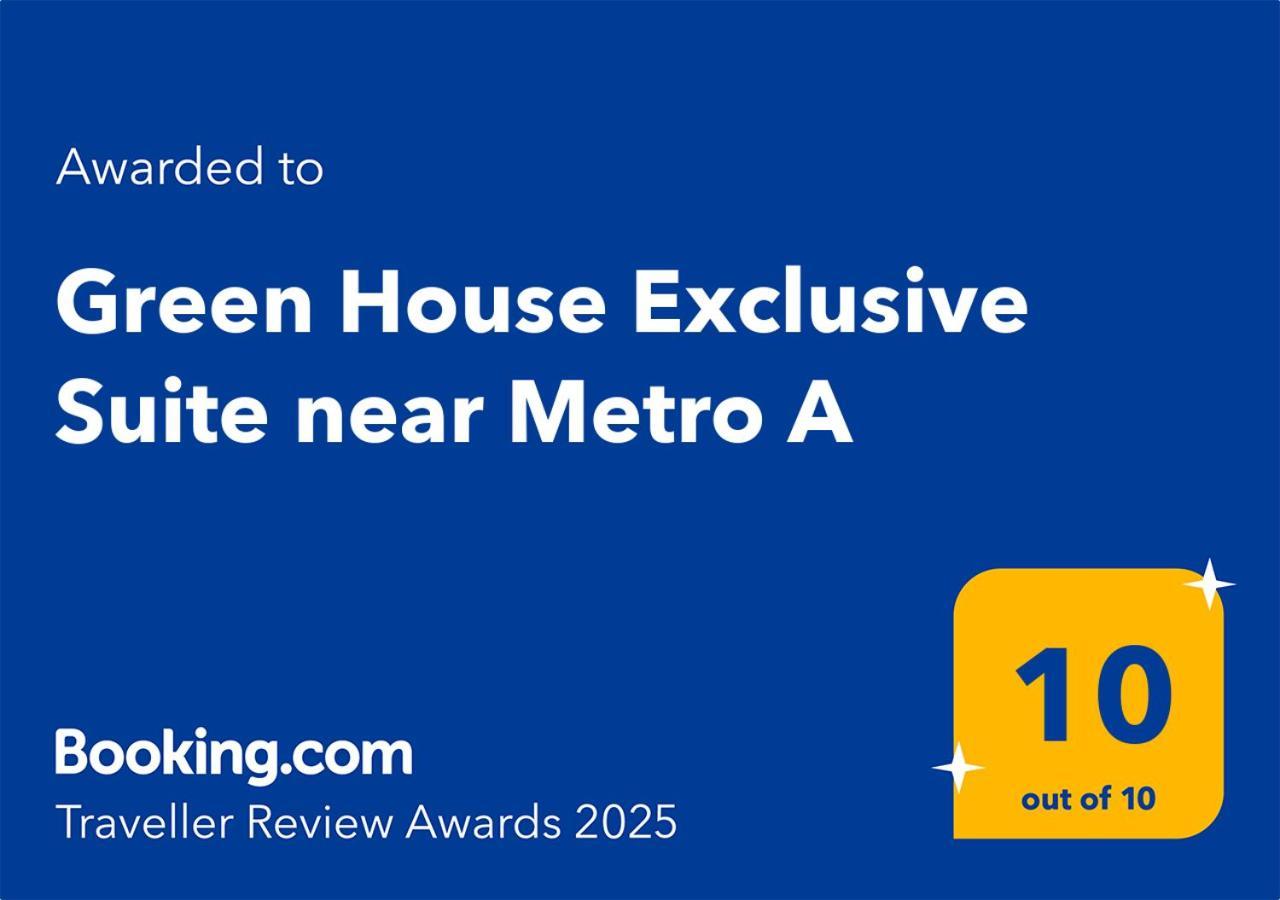 Green House Exclusive Suite Near Metro A โรม ภายนอก รูปภาพ